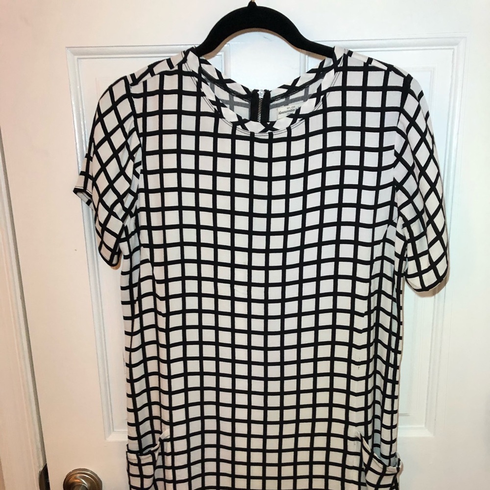 Abercrombie Check Shirt Dress
